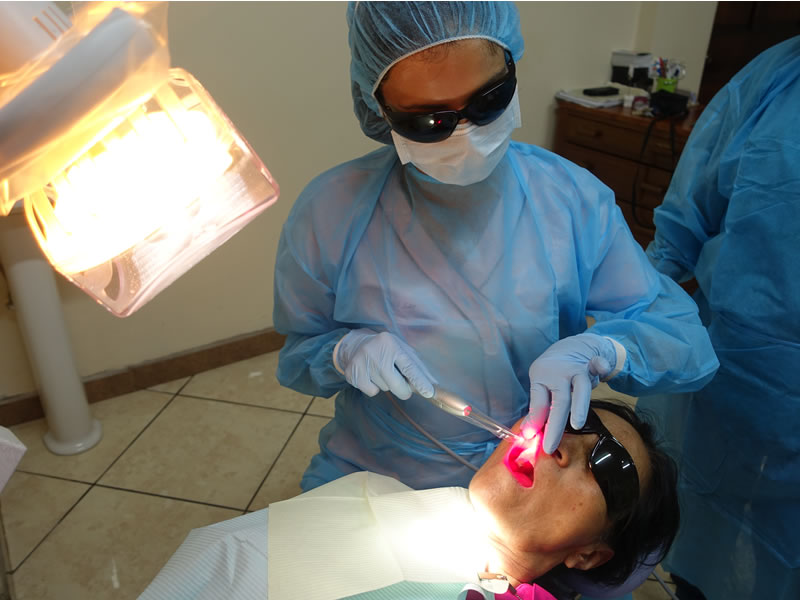 Use of laser for several treatments